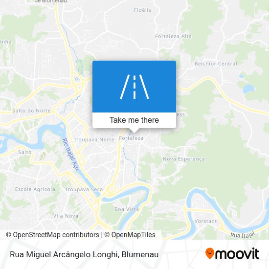 Rua Miguel Arcângelo Longhi map