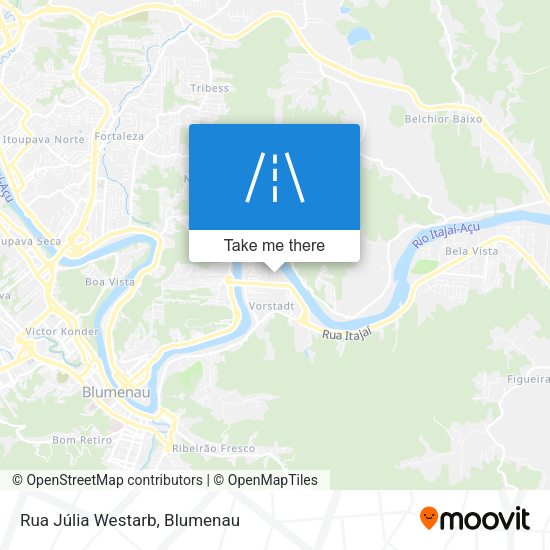Rua Júlia Westarb map