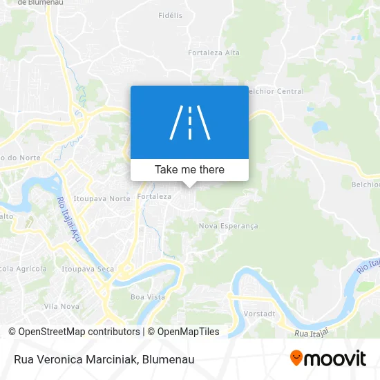 Rua Veronica Marciniak map