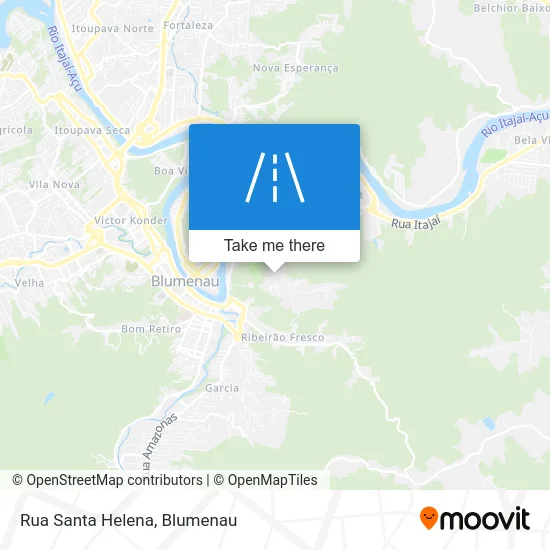 Rua Santa Helena map