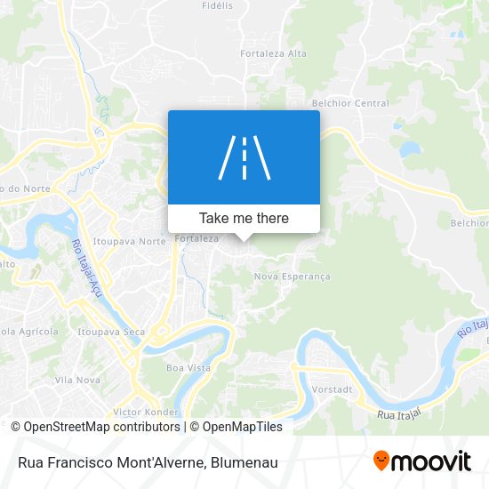 Rua Francisco Mont'Alverne map