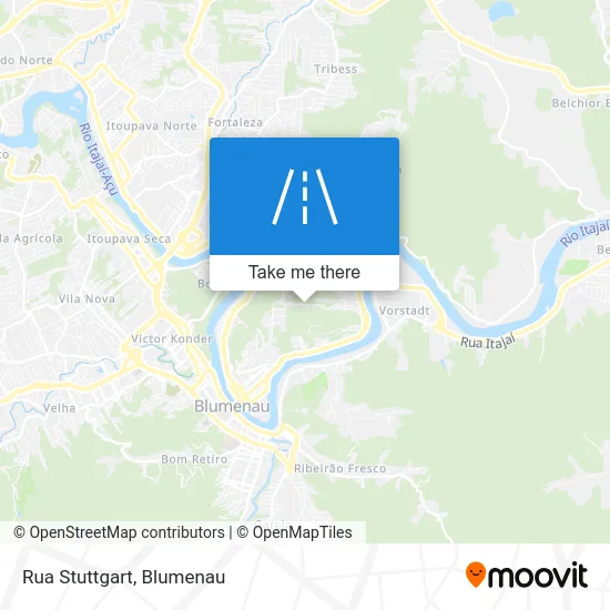 Rua Stuttgart map