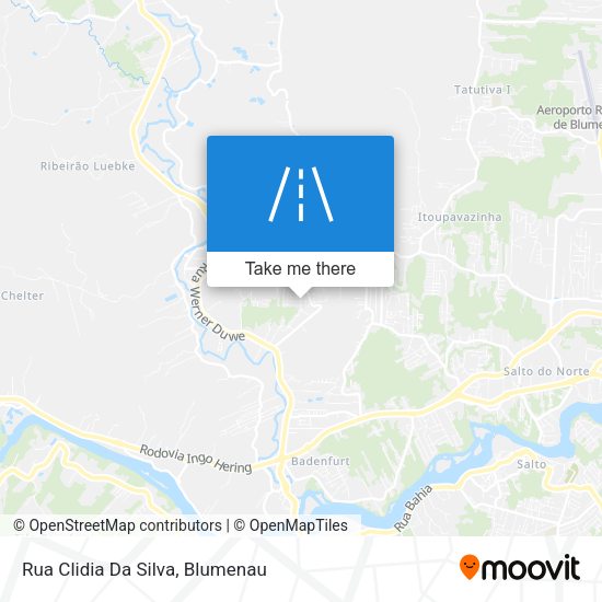 Rua Clidia Da Silva map