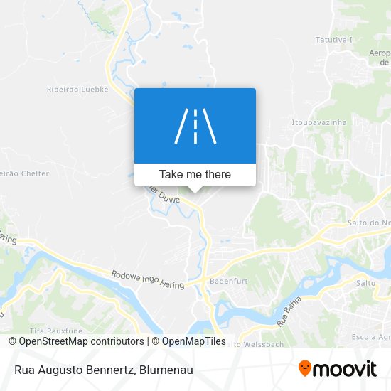 Rua Augusto Bennertz map