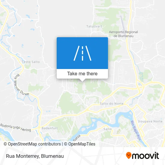 Rua Monterrey map