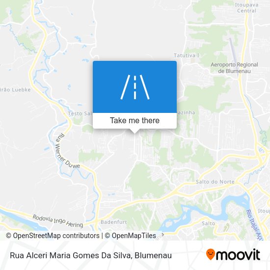 Rua Alceri Maria Gomes Da Silva map