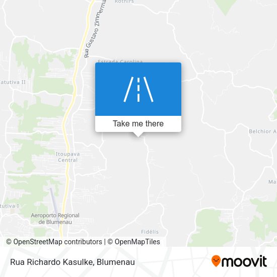 Rua Richardo Kasulke map