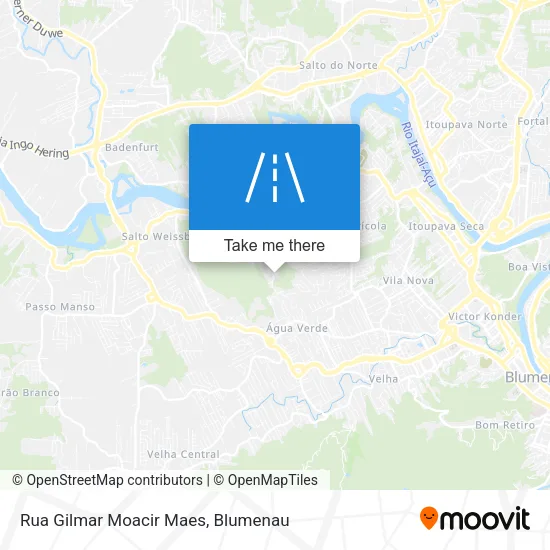 Rua Gilmar Moacir Maes map