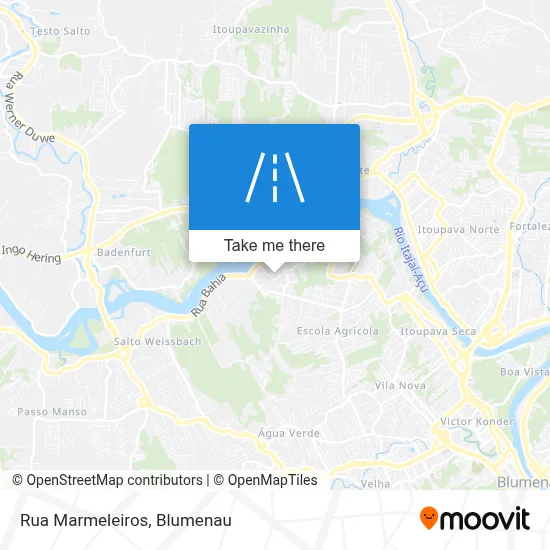 Rua Marmeleiros map