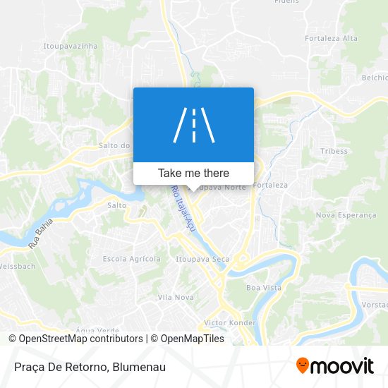 Praça De Retorno map