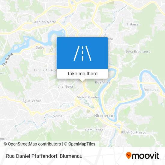 Rua Daniel Pfaffendorf map