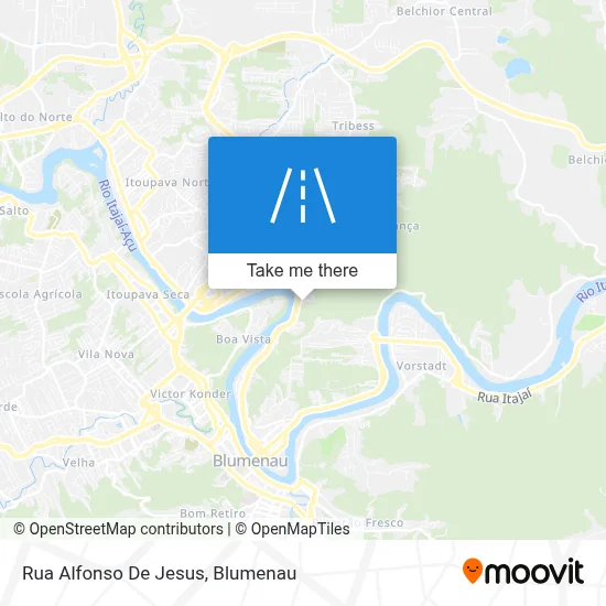 Rua Alfonso De Jesus map