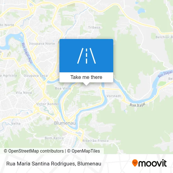 Rua Maria Santina Rodrigues map