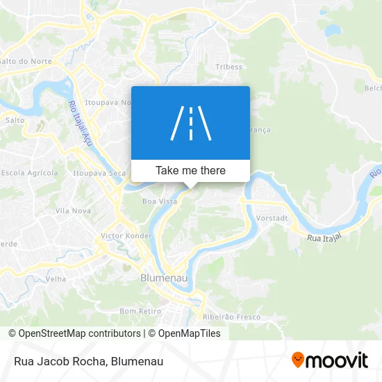 Rua Jacob Rocha map