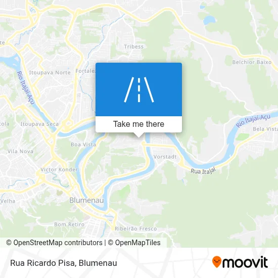 Rua Ricardo Pisa map