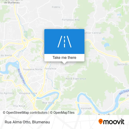 Rua Alma Otto map