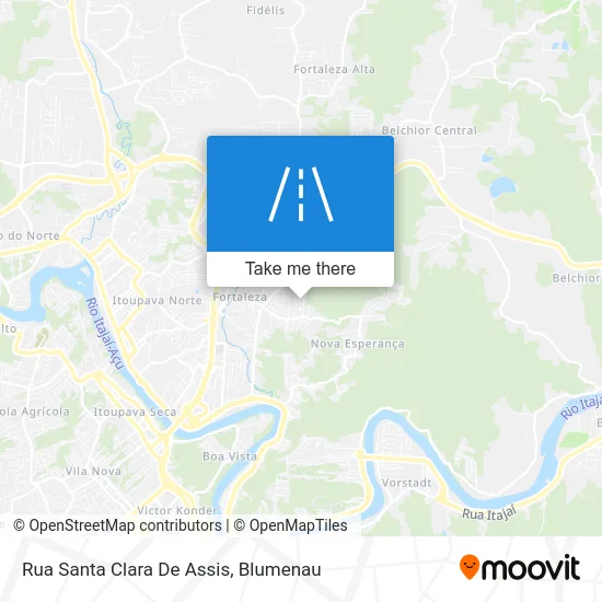 Rua Santa Clara De Assis map