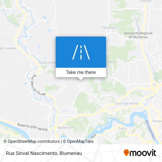 Rua Sinval Nascimento map