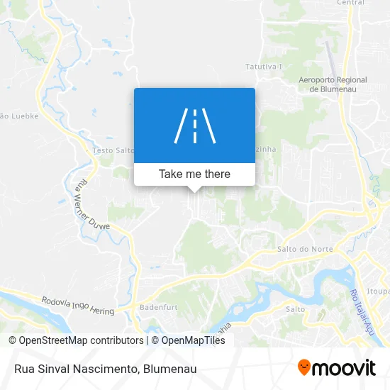 Rua Sinval Nascimento map