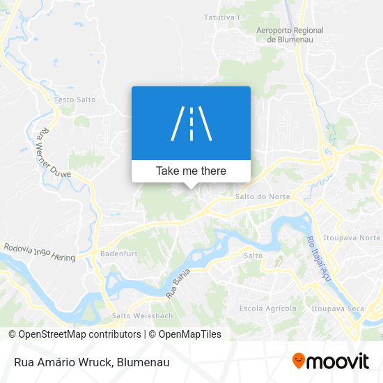 Rua Amário Wruck map