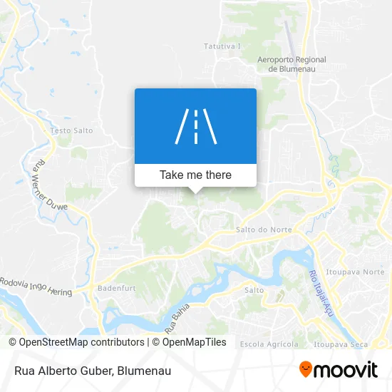 Rua Alberto Guber map