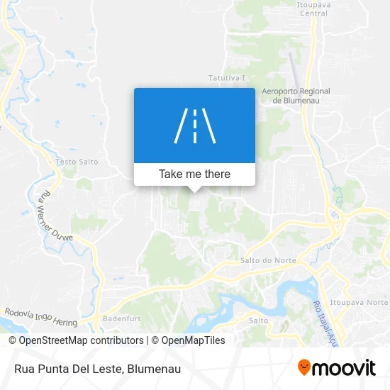 Rua Punta Del Leste map