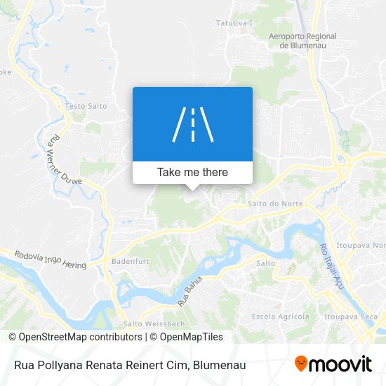 Rua Pollyana Renata Reinert Cim map