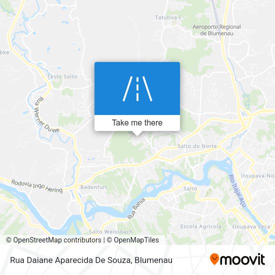 Rua Daiane Aparecida De Souza map