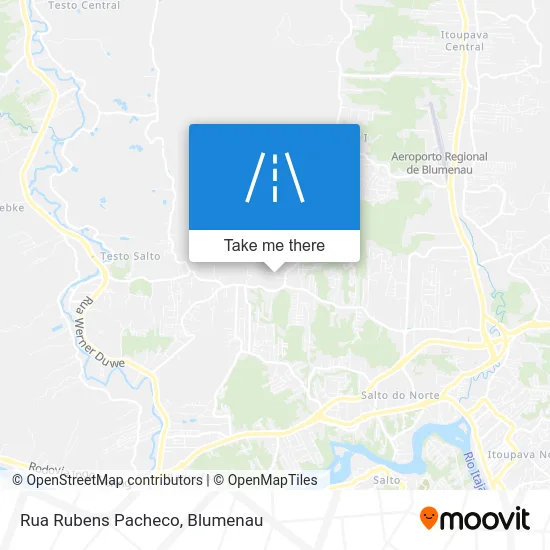 Rua Rubens Pacheco map