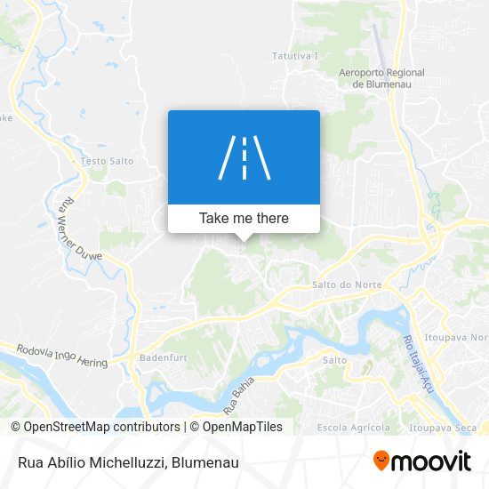 Rua Abílio Michelluzzi map