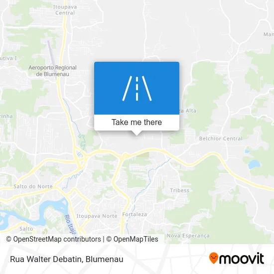 Rua Walter Debatin map