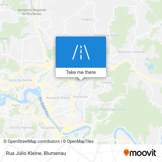 Rua Júlio Kleine map