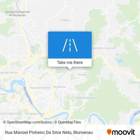 Rua Manoel Pinheiro Da Silva Neto map