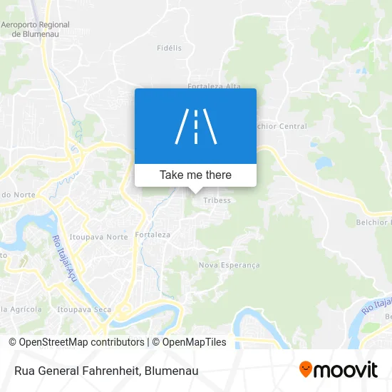 Rua General Fahrenheit map