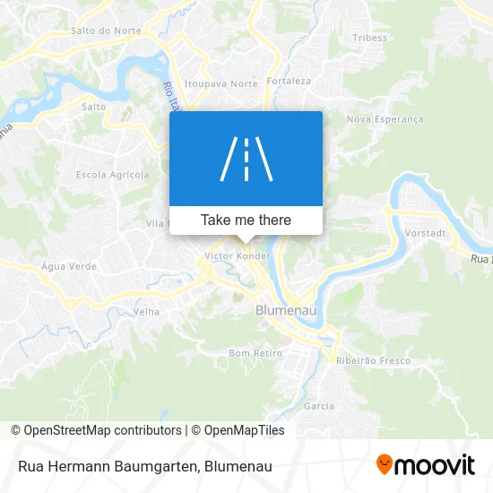 Rua Hermann Baumgarten map