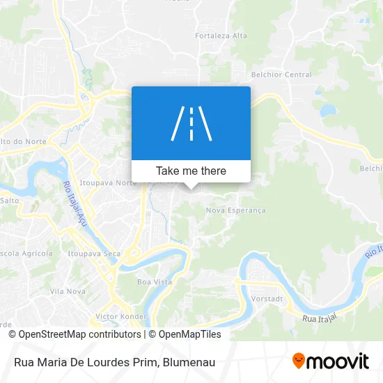 Rua Maria De Lourdes Prim map