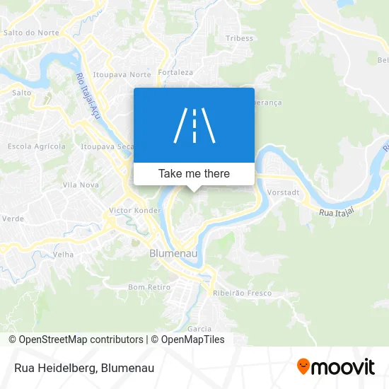 Rua Heidelberg map