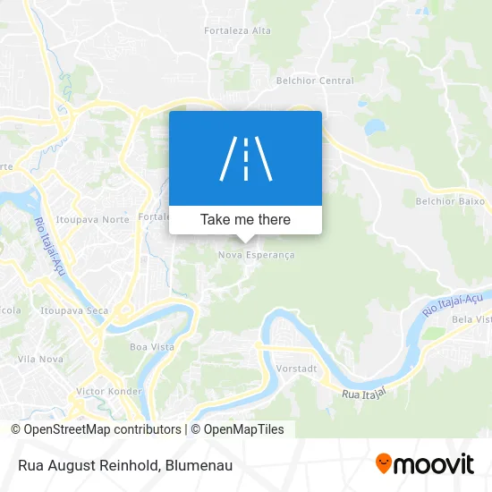 Rua August Reinhold map