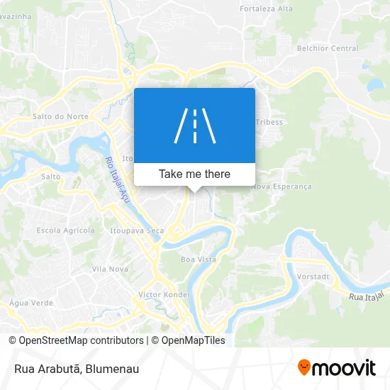 Rua Arabutã map