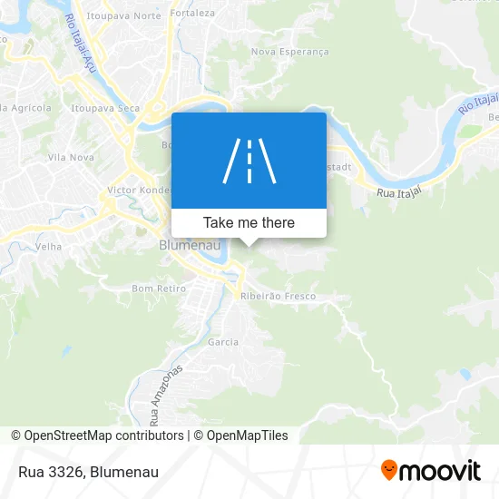 Rua 3326 map