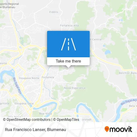 Rua Francisco Lanser map