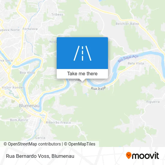 Rua Bernardo Voss map