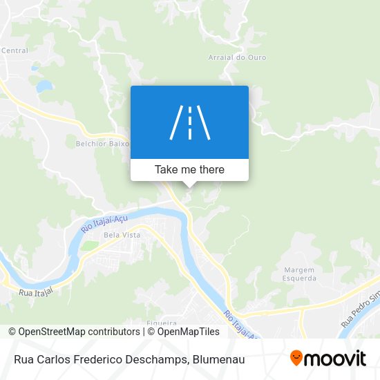 Rua Carlos Frederico Deschamps map