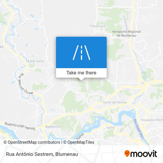 Rua Antônio Sestrem map