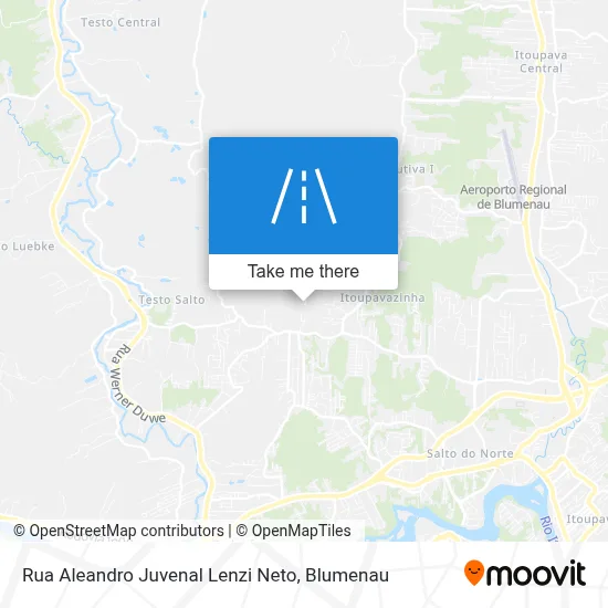 Rua Aleandro Juvenal Lenzi Neto map