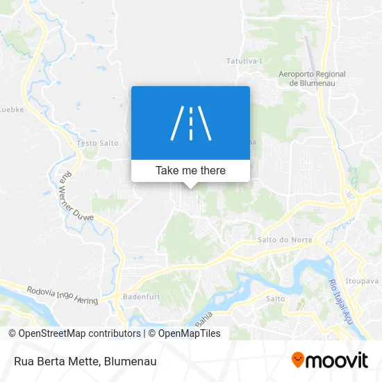 Rua Berta Mette map