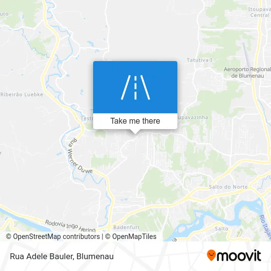 Rua Adele Bauler map
