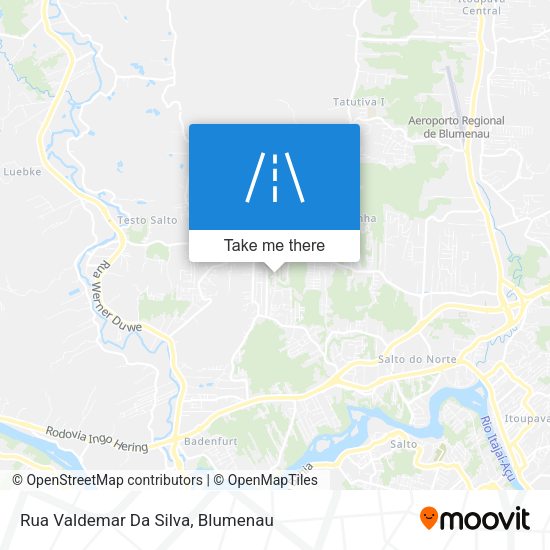 Rua Valdemar Da Silva map