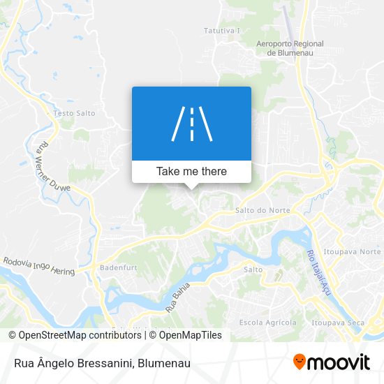 Rua Ângelo Bressanini map