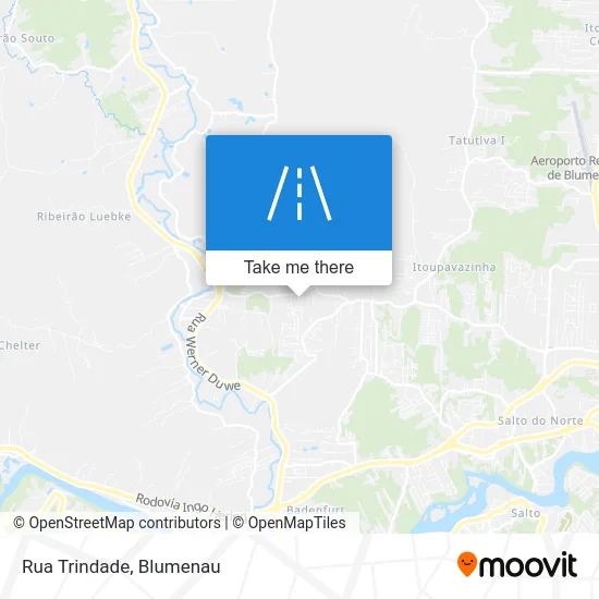 Rua Trindade map